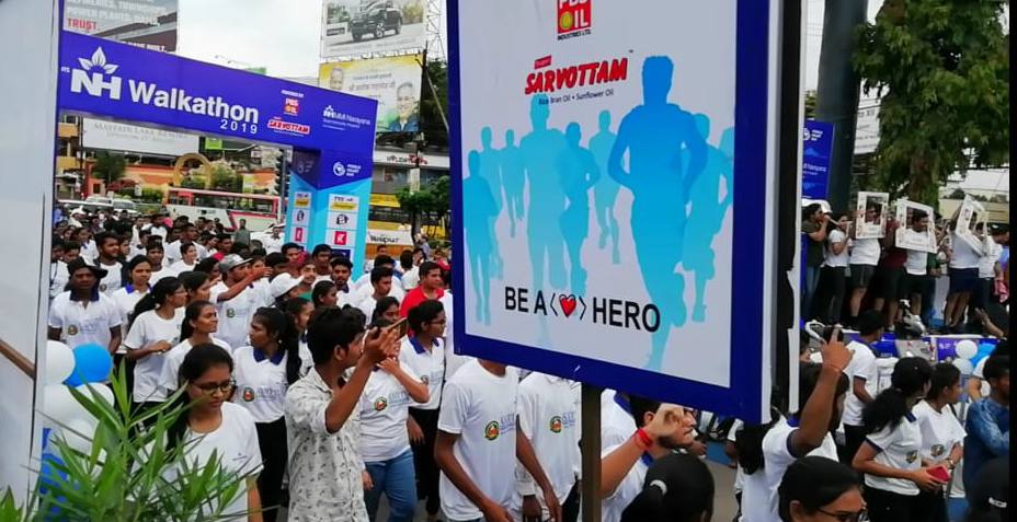 विश्व ह्रदय दिवस के अवसर पर राजधानी में मैराथन दौड़, 10,000 हजार से ज्यादा युवाओं ने लिया हिस्सा…