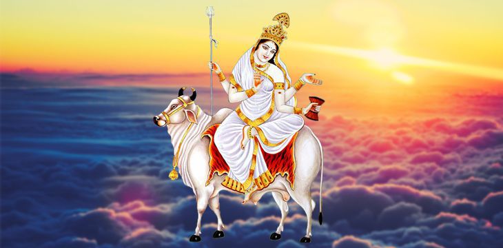 नवरात्र आज से शुरू, लाल वस्त्र धारण कर करें मां शैलपुत्री की पूजा