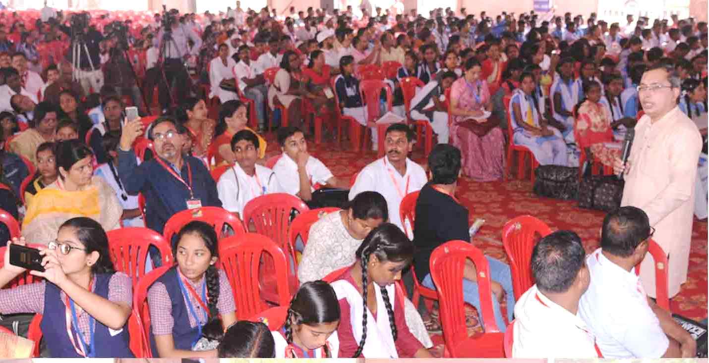 राष्ट्रीय विज्ञान प्रदर्शनी में व्याख्यान, वे दिन दूर नहीं जब आइडिया और प्रोडक्ट दोनों होंगे हमारे