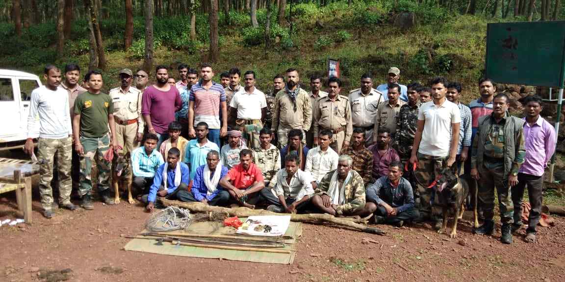 सुअर का शिकार करने लगाया था फंदा, तेंदुए के फंसने से हुई मौत, 17 आरोपी गिरफ्तार