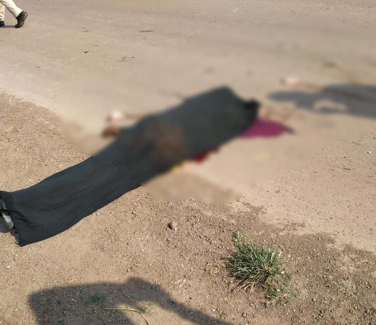 बस से उतरते वक्त हो गया हादसा, पहिए की चपेट में आने से एक व्यक्ति की मौके पर ही दर्दनाक मौत