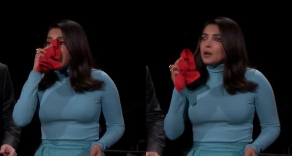 OMG! देसी गर्ल Priyanka Chopra को किसने खिलाई इतनी मिर्ची की रोने लगी प्रियंका