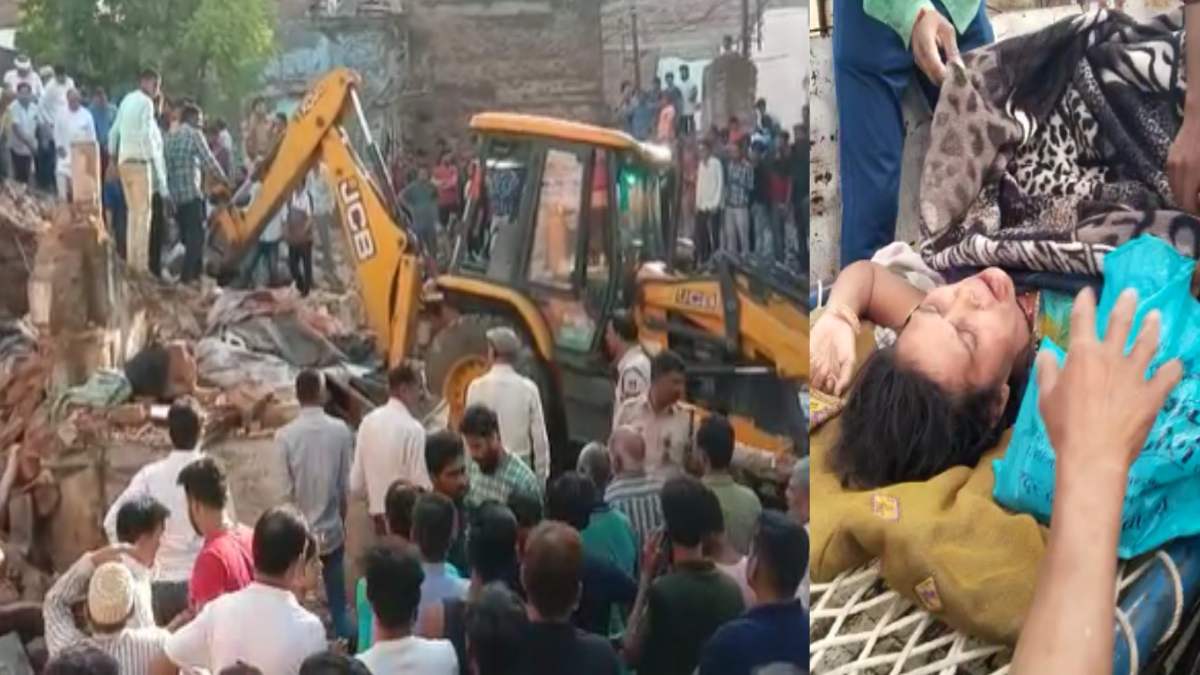 आंधी से दुकान पर गिरा पीपल का पेड़: मलबे में दबने से नौकर की मौत, मालिक घायल, इधर मकान गिरने से जख्मी हुई महिला