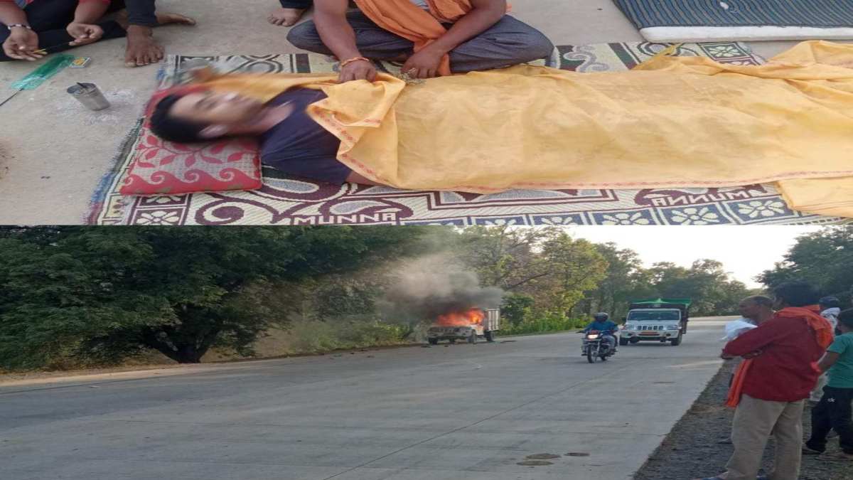 शहडोल में 3 लोगों की मौत: पिकअप ने ग्रामीण को कुचला, 12वीं में फेल होने पर छात्र ने की खुदकुशी, मां की मौत से सदमे में बेटे ने लगाई फांसी