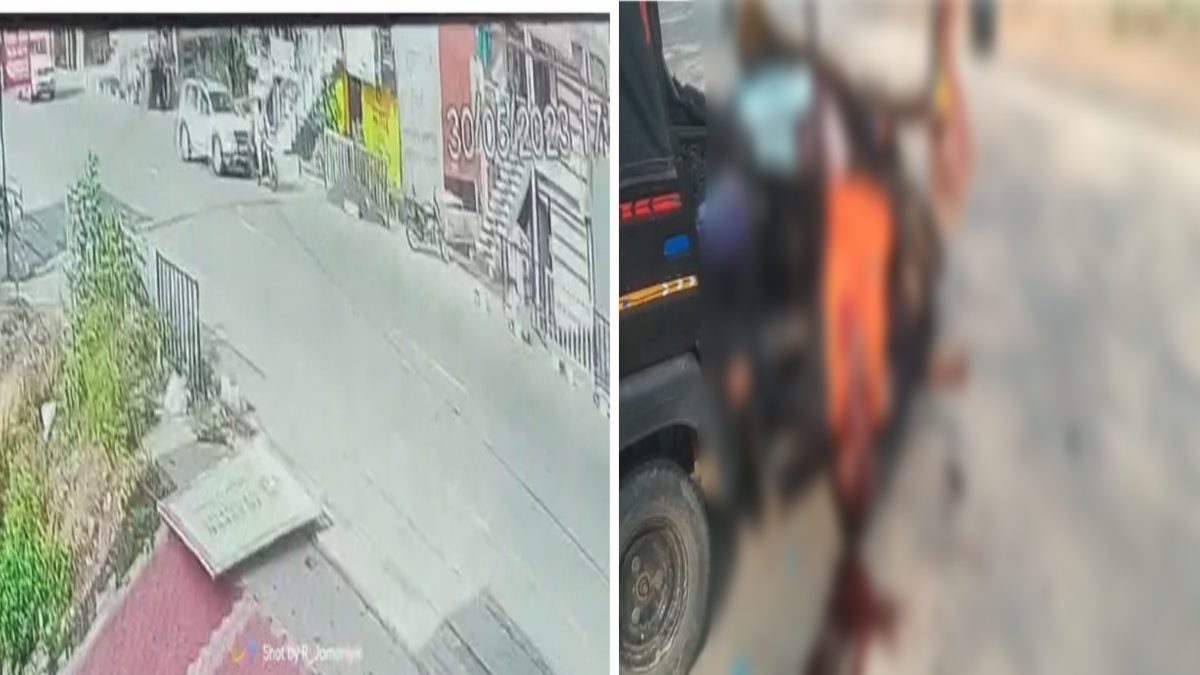 मौत का लाइव वीडियो: तेज रफ्तार कार ने बाइक सवार को उड़ाया, इलाज के दौरान तोड़ा दम, इधर बस और ऑटो में जबरदस्त भिड़ंत, एक यात्री की मौत