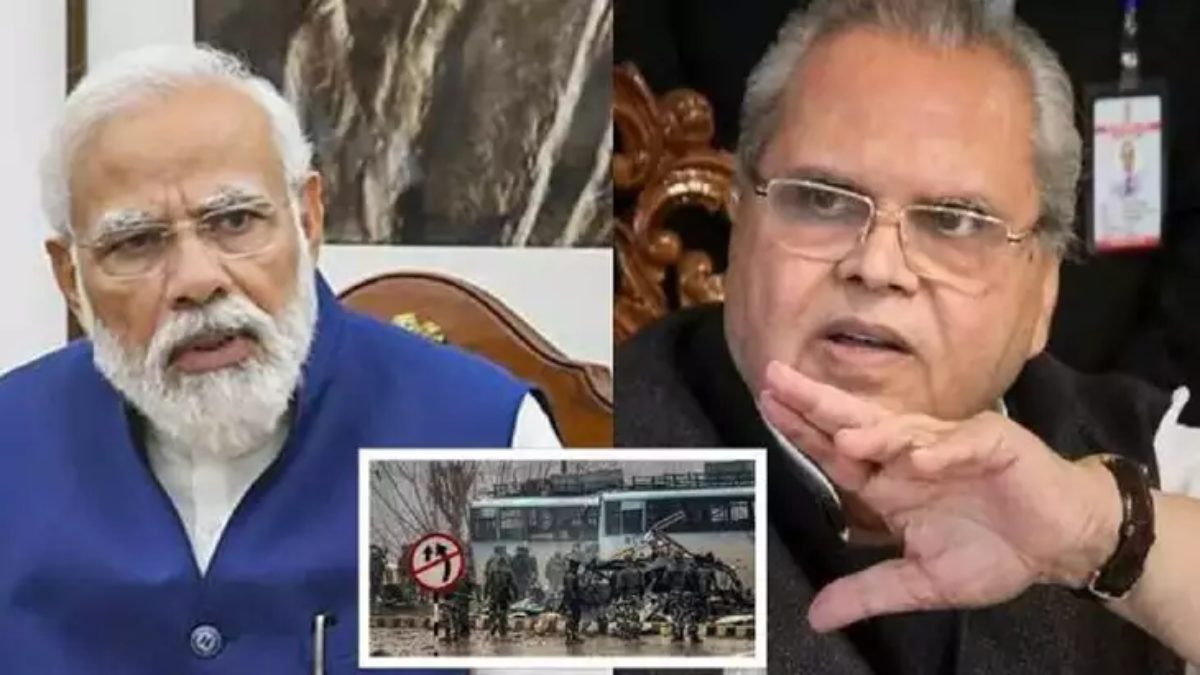 ‘सैनिकों के शवों पर लड़ा 2019 लोकसभा चुनाव’: पूर्व राज्यपाल मलिक का MODI सरकार पर हमला, बोले-  पुलवामा हमले की जांच होती तो राजनाथ सिंह को  देना पड़ता इस्तीफा…