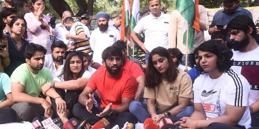 अब जंतर-मंतर में पहलवानों को धरना की अनुमति नहीं: दिल्ली पुलिस
