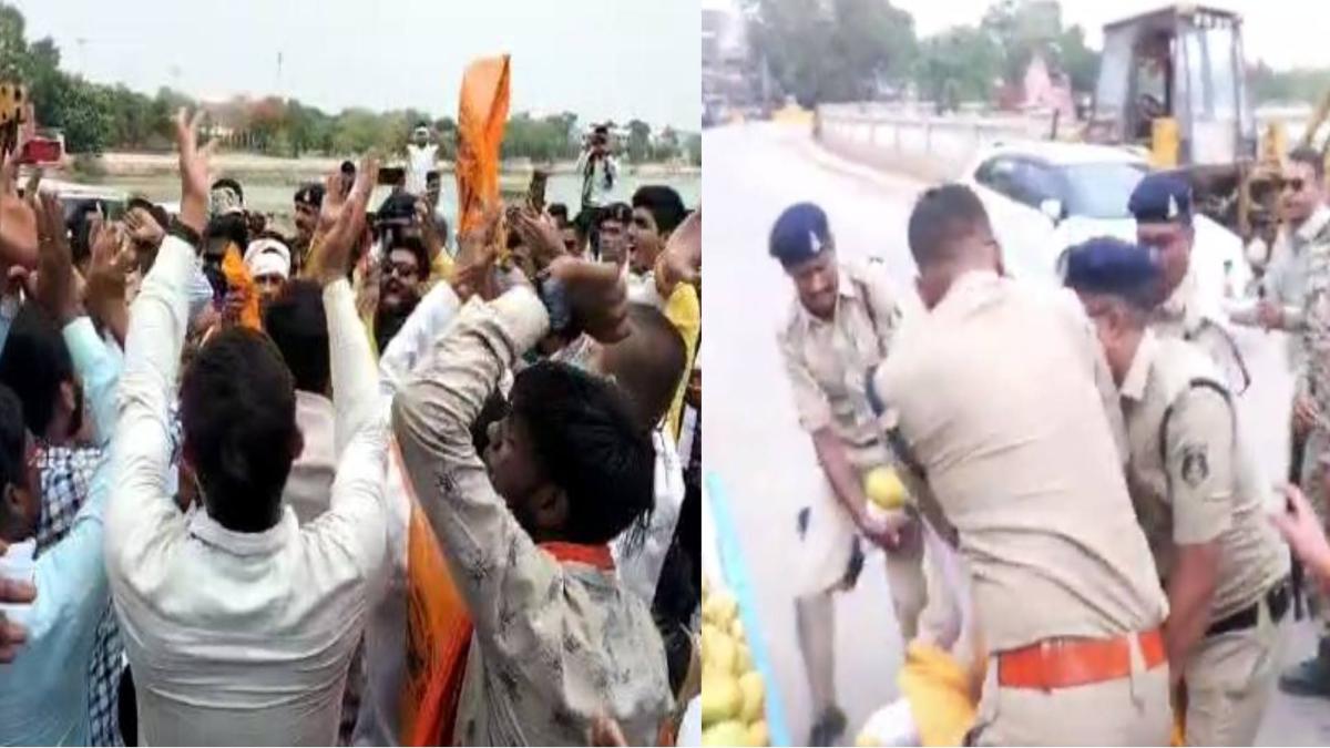 CGPSC के छात्रों को न्याय दिलाने ABVP का प्रदर्शन, सीएम हाउस की ओर बढ़े प्रदर्शनकारियों और पुलिस के बीच हुई झूमाझटकी, देखें VIDEO…
