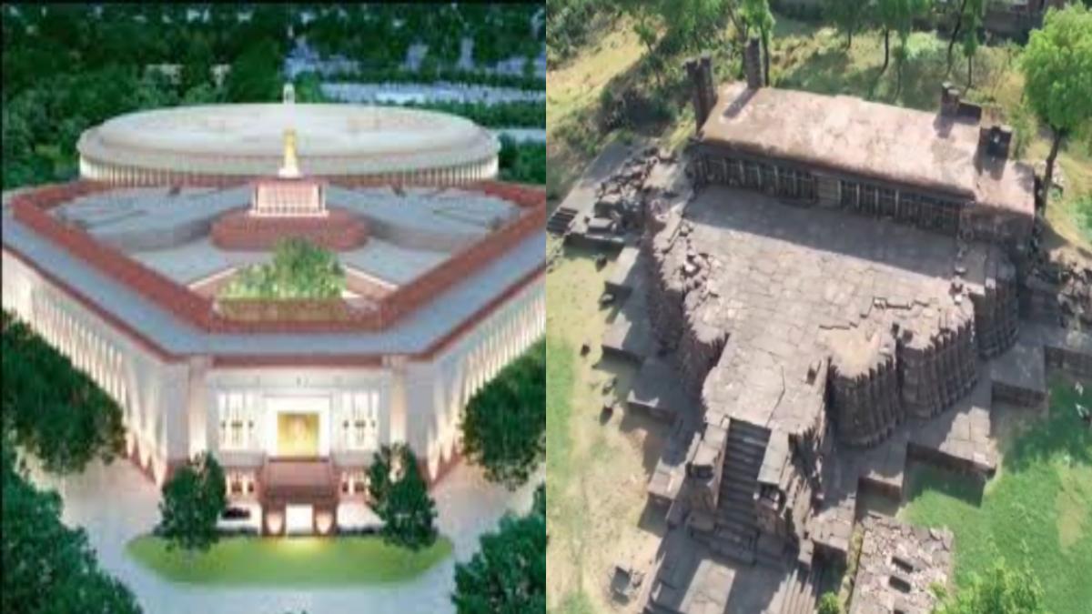 नए संसद भवन का एमपी कनेक्शन: इस मंदिर की तर्ज पर बना है सेंट्रल विस्टा, परमार काल में कराया गया था मंदिर का निर्माण