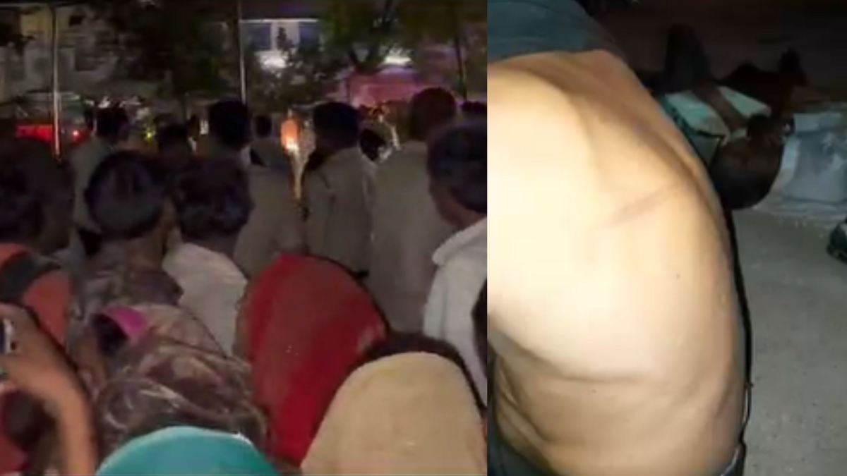 बेरहम पुलिस! धरने पर बैठे किसानों पर आधी रात बरसाई लाठियां, मोबाइल भी छुड़ा ले गए