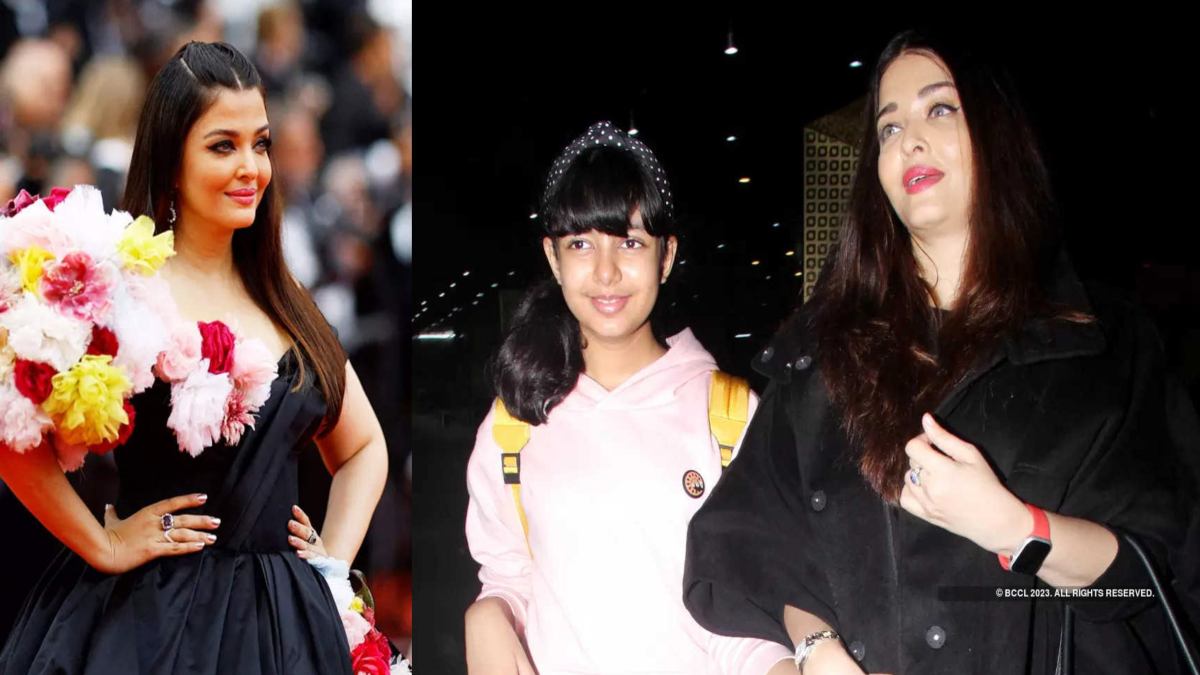 Cannes Film Festival 2023 : बेटी आराध्या बच्चन के साथ रेड कार्पेट पर नजर आएंगी Aishwarya Rai Bachchan, देर रात मुंबई एयरपोर्ट आईं नजर …