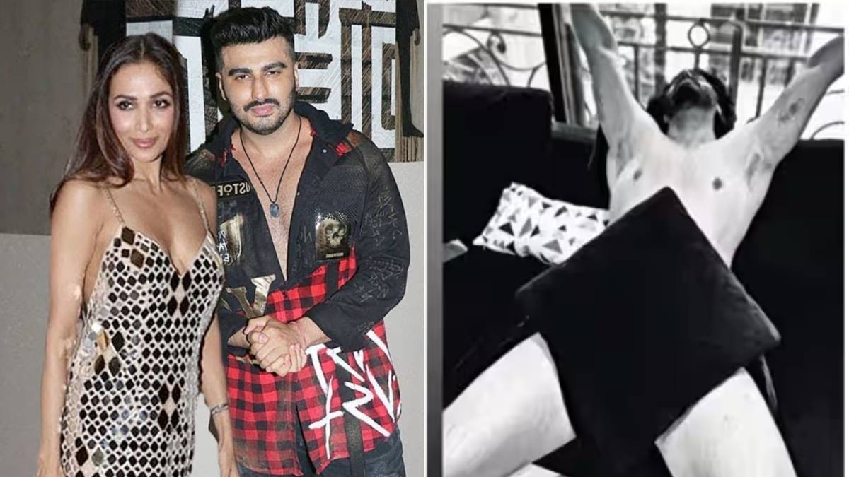 Malaika Arora ने शेयर किया Arjun Kapoor का Photo, बिना कपड़ों के काउच पर बैठकर अंगड़ाईयां लेते नजर आए एक्टर …