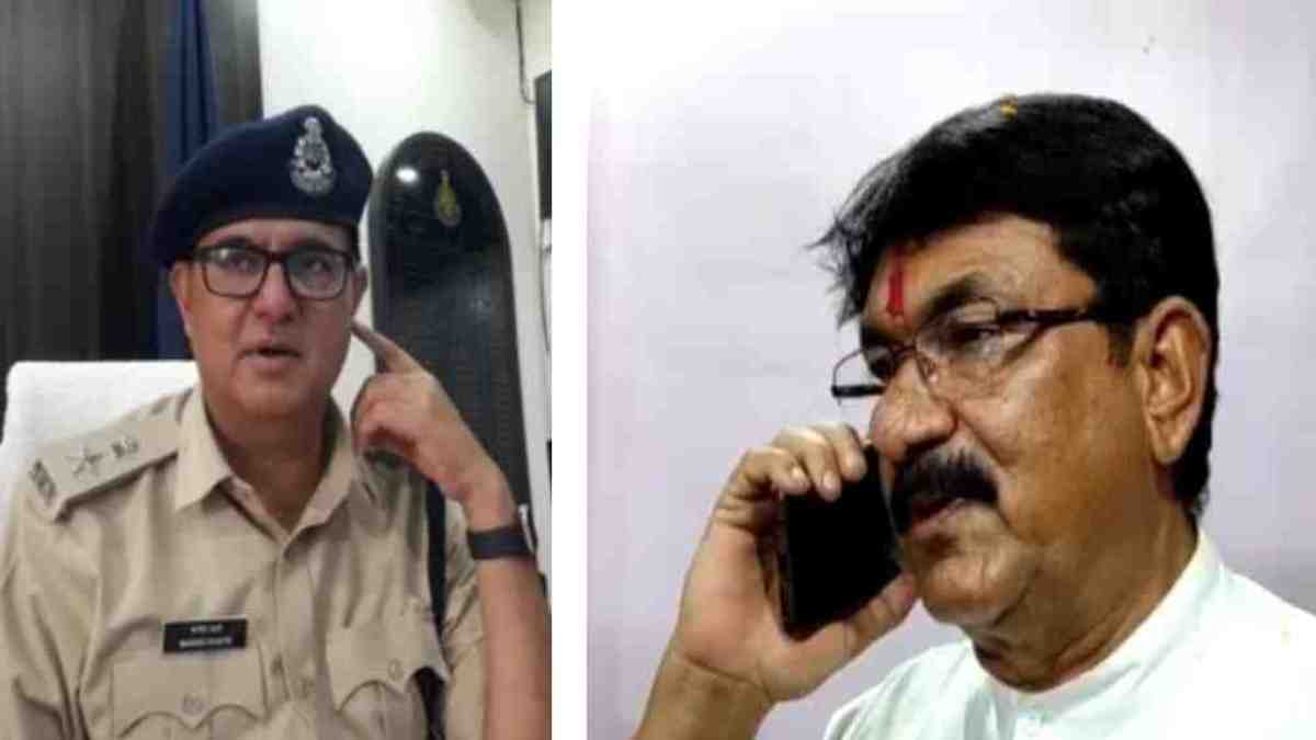 मंत्री ने SP को फोन पर लगाई फटकार VIDEO : IG से शिकायत के बाद SP ने मांगी माफी, जानिए पूरा मामला…
