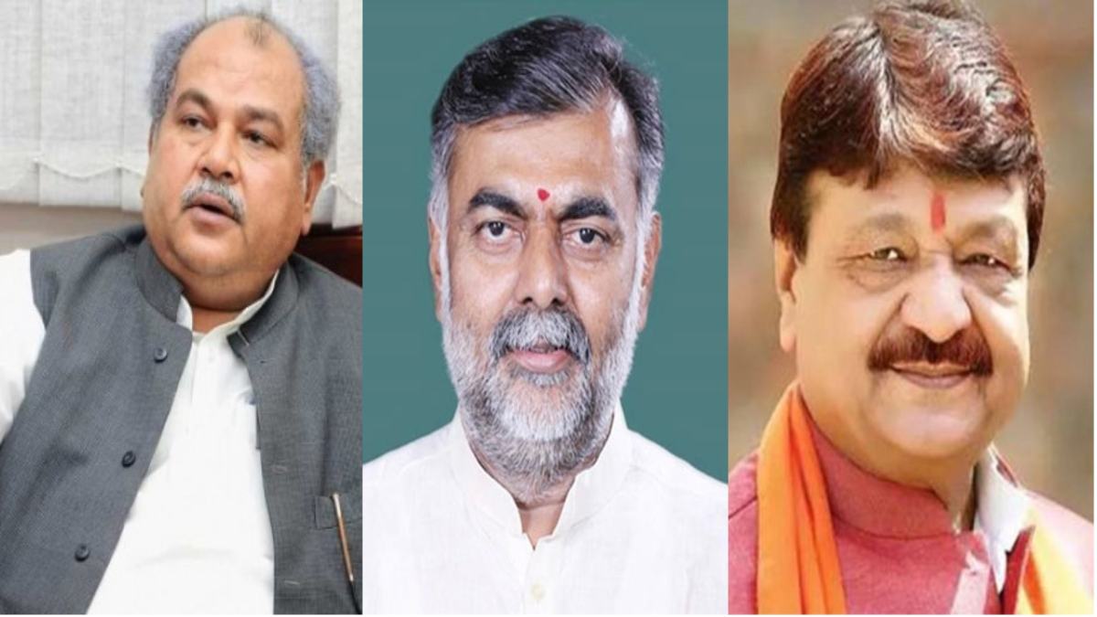 हाल के सियासी घटनाक्रम को लेकर मंत्री तोमर, प्रहलाद पटेल और विजयवर्गीय पहुंचे सीएम हाउस, देर रात तक चली बैठक