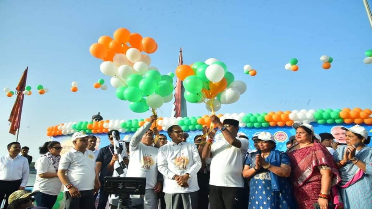 भोपाल में गौरव दिवस की धूम: दौड़ के साथ हुई शुरुआत, सीएम शिवराज समेत बड़ी संख्या में लोग हुए शामिल, बीजेपी सांसद-विधायक ने बनाई दूरी