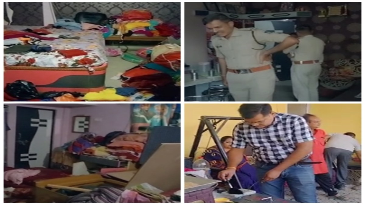 चोरों का आतंक: एक रात में तीन घरों को बनाया निशाना, सोने-चांदी के जेवर समेत नगदी पर किया हाथ साफ