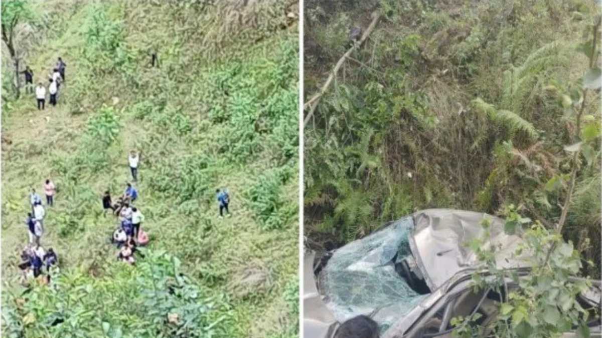 गहरी खाई में गिरी ऑल्टो कार, 4 महिलाओं सहित पांच की दर्दनाक मौत