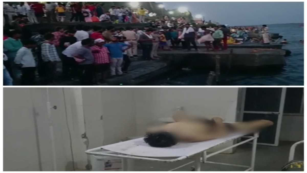 नर्मदा नदी में डूबा युवक: नहाने के दौरान गहरे पानी में जाने से हुआ हादसा, दोस्तों के साथ पहुंचा था पिकनिक मनाने  