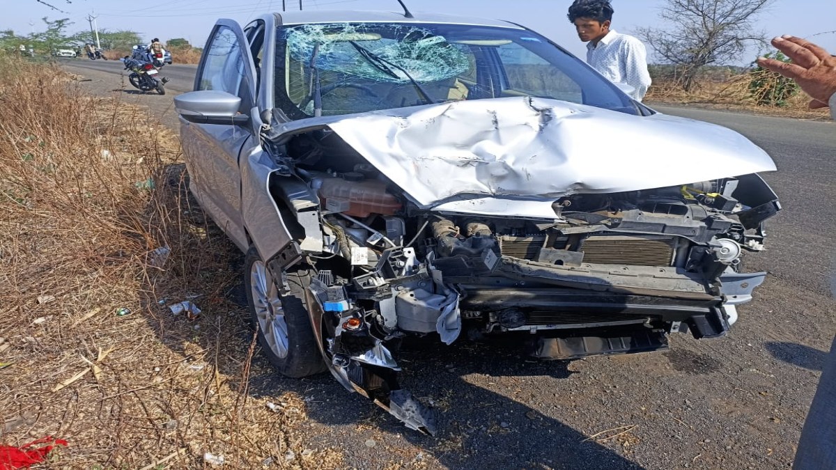 सड़क हादसा: तेज रफ्तार कार ने बाइक सवार को मारी टक्कर, युवक की मौत, कार चालक फरार 