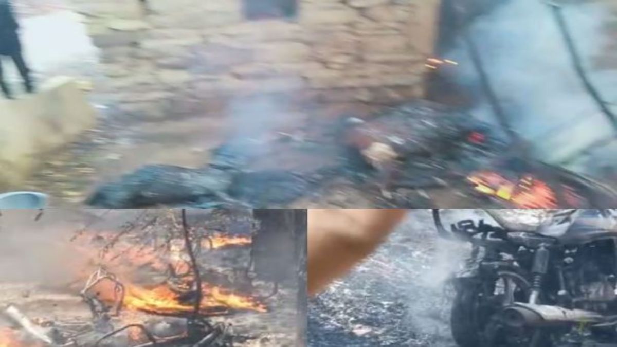 MP Fire News: मुरैना में झोपड़ी में लगी आग, 10 से अधिक बकरियों की मौत, जबलपुर के पुलिस चौकी में आग लगने से 6 बाइक जलकर खाक