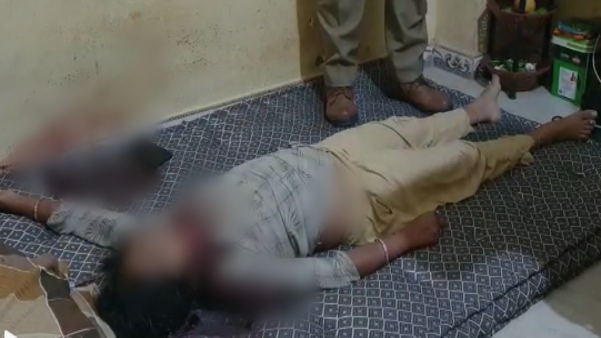 रिश्तों का कत्ल: पति ने धारदार हथियार से पत्नी का रेता गला, दर्दनाक मौत, जांच में जुटी पुलिस 
