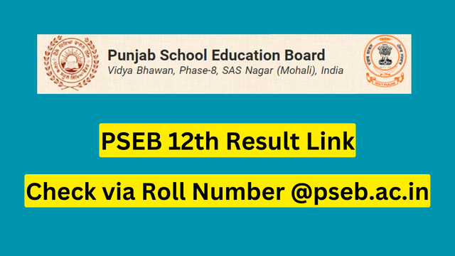 PSEB 12th Result 2023: कुछ ही देर में नतीजे होंगे घोषित, https://www.pseb.ac.in/ पर जाकर देख सकेंगे