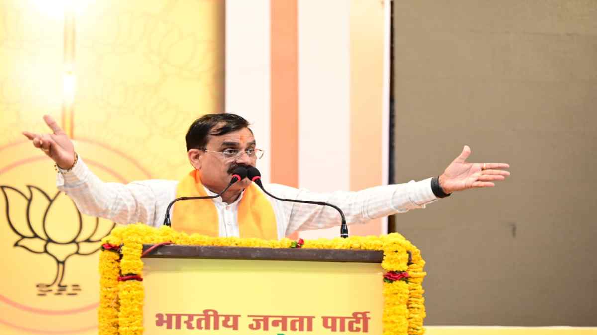 BJP working committee meeting: वीडी शर्मा बोले- बीजेपी में नाराजगी ढूंढ रही कांग्रेस, लेकिन ये नहीं जानती की यह भाजपा है, कार्यसमिति के बाद हम सब उत्साह के साथ काम करेंगे