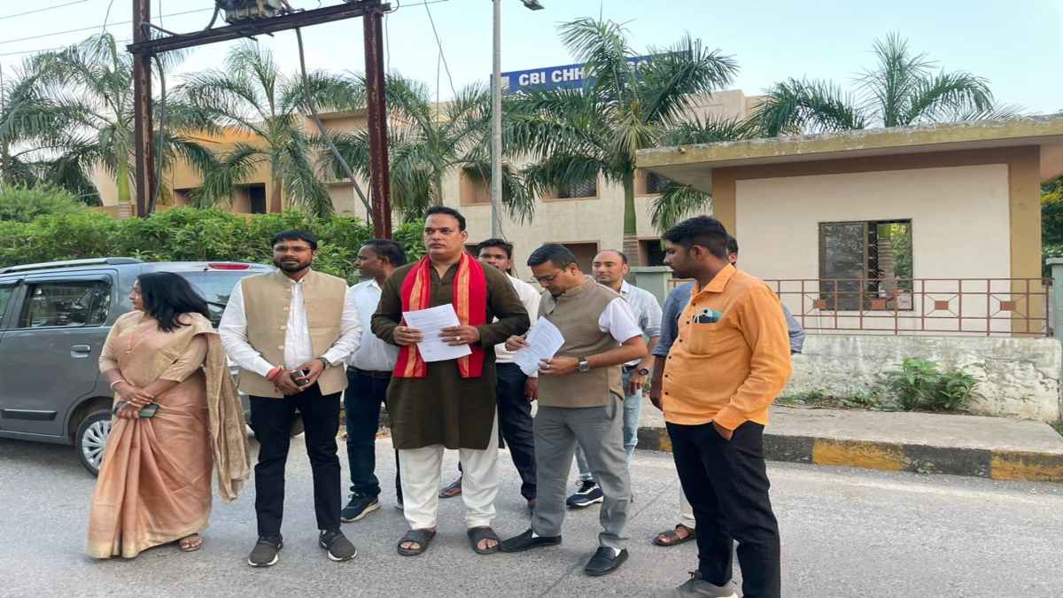 CGPSC के नतीजों को लेकर बीजेपी नेता, अभ्यर्थी और अभिवावकों ने CBI को सौंपा ज्ञापन, की ये मांग…