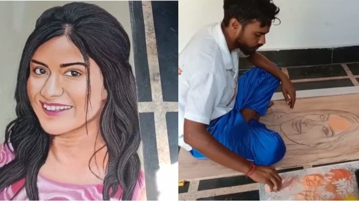 The Kerala Story की Adah Sharma का बढ़ा क्रेज, रायपुर के रंगोली आर्टिस्ट्स ने बनाई शानदार रंगोली, देखें VIDEO…