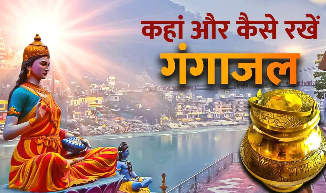 गंगाजल को सही जगह पर रखना है जरूरी, जानिए इससे जुड़ी जरूरी बातें