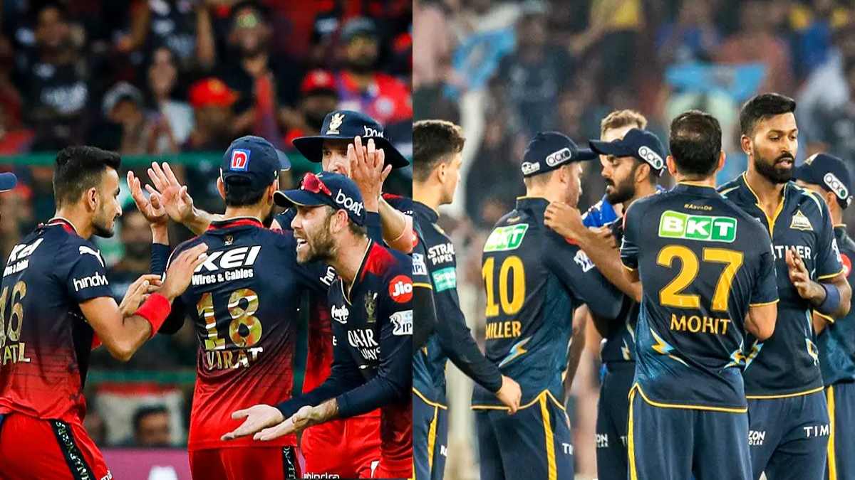 IPL 2023 : RCB के सामने ‘करो या मरो’ की स्थिति, गुजरात को हराकर नॉकआउट में पहुंचने की कोशिश