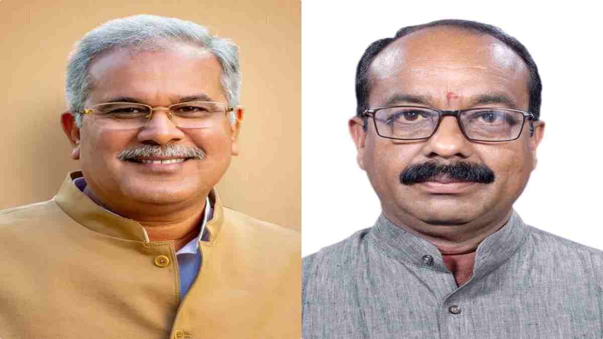 माथुर के दौरे पर CM का तंज : भूपेश बघेल ने कहा – बुजुर्ग को ऐसे दौड़ाएंगे तो कैसे होगा… अरुण साव बोले – प्रदेश प्रभारी के दौरे से घबरा गई है कांग्रेस
