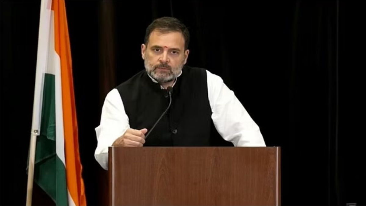 राहुल का अमेरिका दौरा : सैन फ्रांसिस्को में भारतीय समुदाय को किया संबोधित, कहा- कुछ लोगों को लगता है कि वो भगवान को भी सिखा सकते हैं, हमारे प्रधानमंत्री मोदी उनमें से एक हैं…