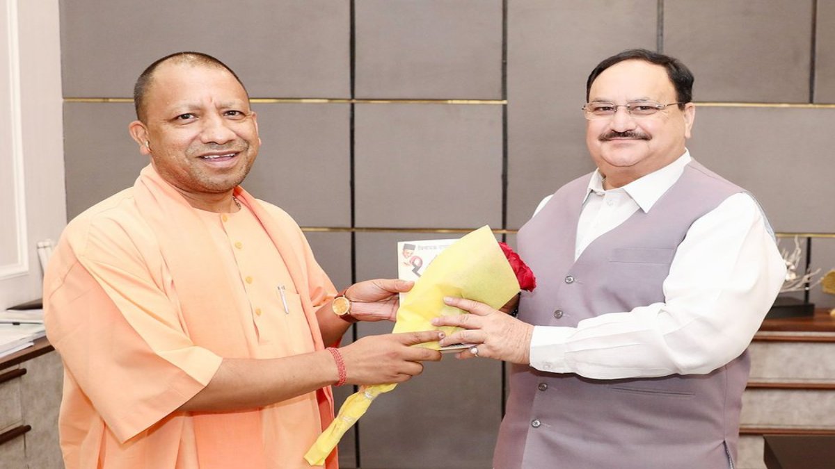 मुख्यमंत्री योगी ने BJP अध्यक्ष जेपी नड्डा से की मुलाकात, जानिए किस विषय पर हुई चर्चा