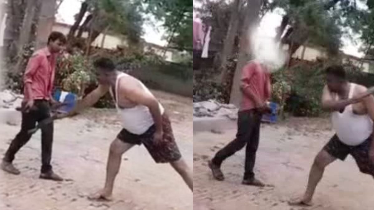 बेरहम पुलिस! न्याय की आस से शिकायत करने चौकी पहुंचा था युवक, पुलिसकर्मी ने बेल्ट से पीटा, Video वायरल
