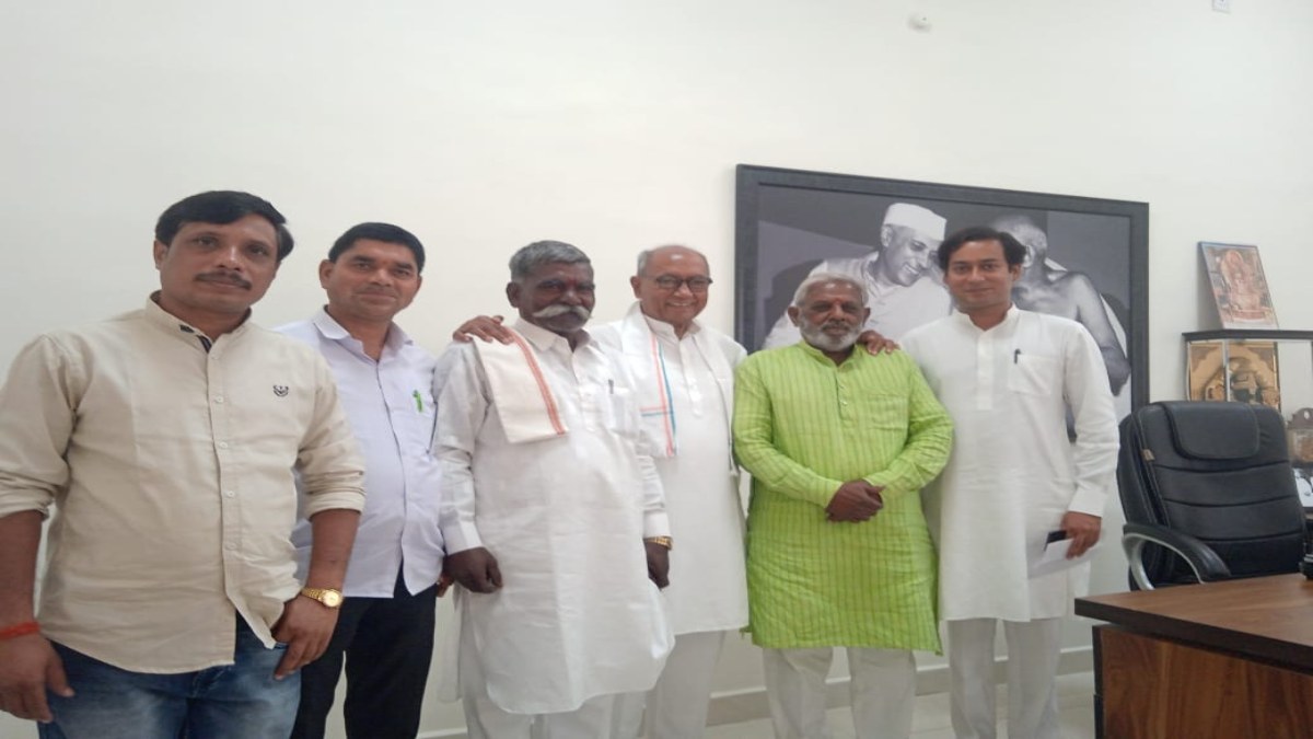 MP में बीजेपी को फिर लगेगा झटका: पिछड़ा वर्ग के शंकर महतो कांग्रेस में होंगे शामिल, दिग्विजय और जयवर्धन के साथ तस्वीर वायरल