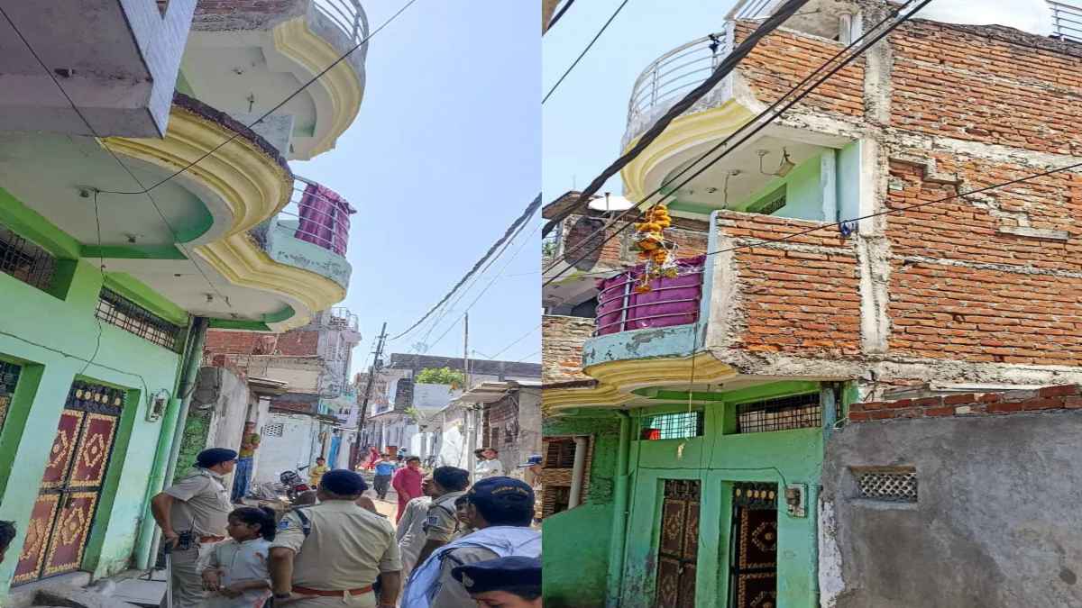 MP में कुख्यात बदमाश का दो मंजिला मकान जमींदोज: सट्टा-जुआ और अवैध हथियारों के कारोबार से बनाया था 2 करोड़ का घर, 40 से अधिक केस हैं दर्ज