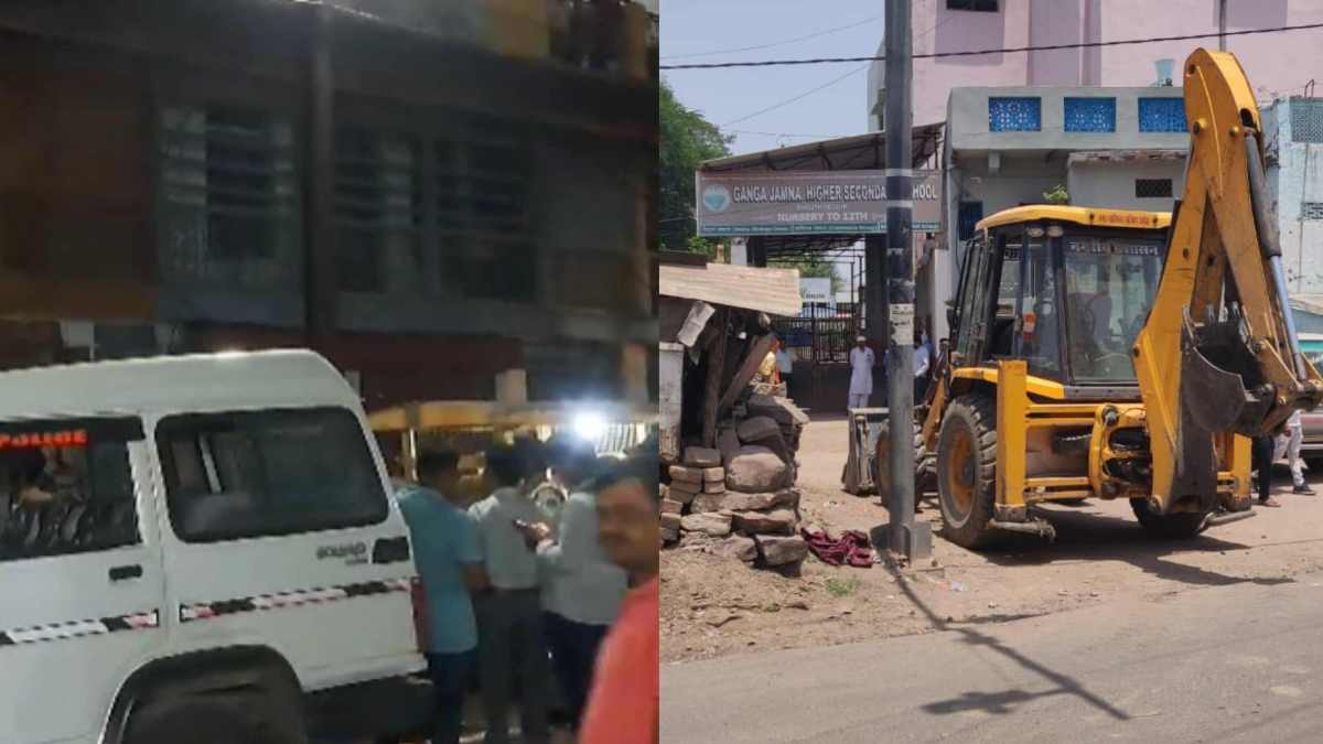 गंगा जमना स्कूल मामला: जीएसटी टीम ने पकड़ी 78 लाख की टैक्स चोरी, आरोपियों की तलाश में जुटी पुलिस, स्कूल में बुलडोजर चलाने के निर्देश
