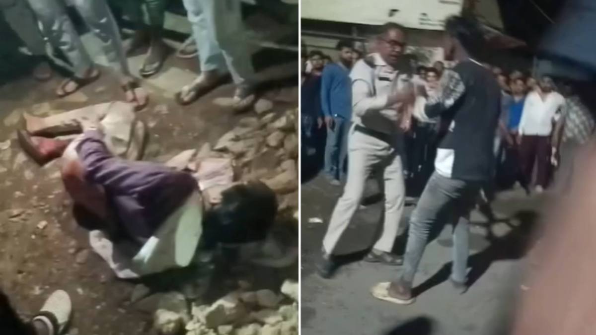 भोपाल में बेखौफ बदमाश: नेता प्रतिपक्ष के बाद गार्ड पर छुरी से जानलेवा, पुलिस ने आरोपी को पकड़कर जमकर पीटा, VIDEO VIRAL