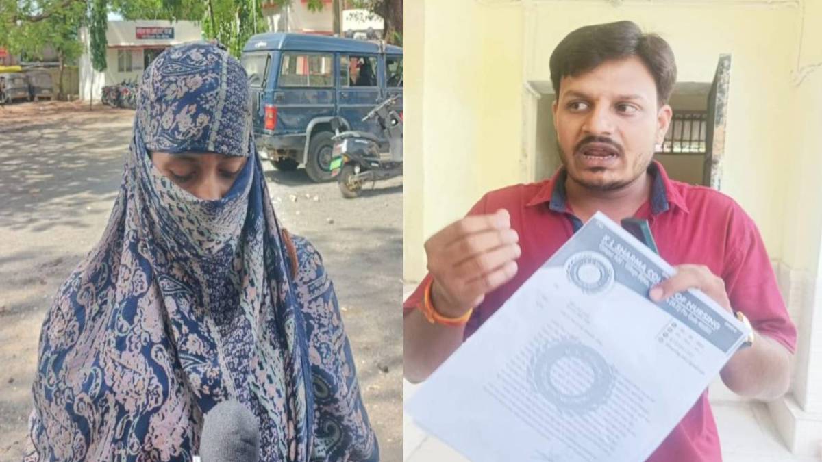 नर्सिंग कॉलेज की टीचर को मालिक ने जड़ा थप्पड़! थाना परिसर में दोनों पक्ष में झूमा झपटी, कार का शीशा और मोबाइल टूटा