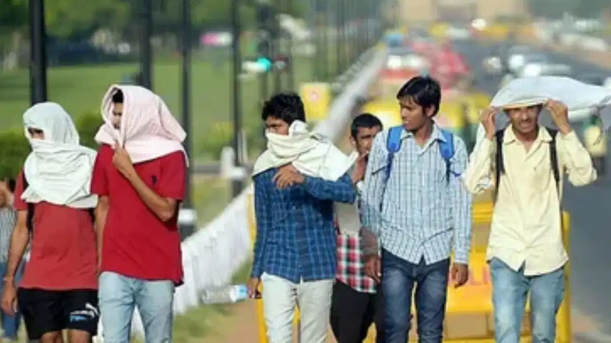 दिल्ली वालों को कब तक मिलेगी गर्मी से राहत , IMD के अनुसार फिलहाल गर्मी से राहत मिलने की उम्मीद नहीं