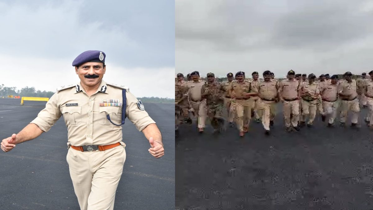 चर्चा में MP के IPS अफसर: हवाई रनवे पर ‘रैंप वॉक’ करते दिखे ADGP, फिटनेस का दिया संदेश, VIDEO VIRAL
