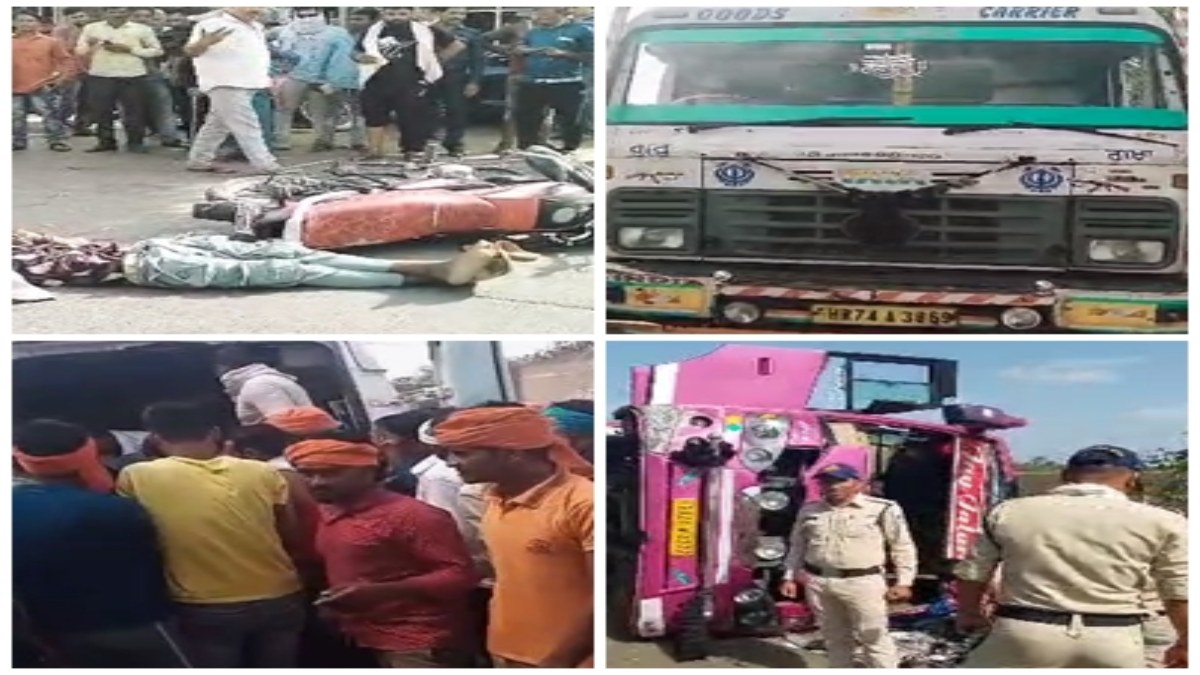 MP में हादसा: इछावर में डंपर ने बाइक सवार को मारी टक्कर, युवक की मौत, मुरैना में ट्रैक्टर ट्रॉली की टक्कर से 4 लोग घायल, आष्टा में बस पलटने से 12 घायल    