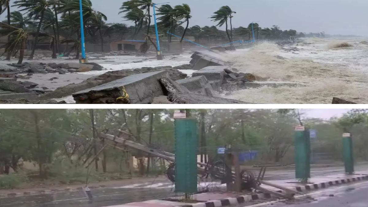 Biparjoy Cyclone Update : बिपरजॉय ने मचाई तबाही, अब राजस्थान के बाड़मेर में रेड अलर्ट जारी, गुजरात में दो की मौत, 22 घायल