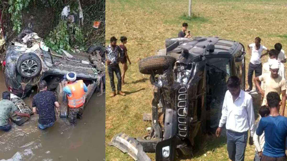 MP सड़क हादसा: बैतूल में कार नदी में बही, कार बरामद और सवार दो युवक लापता, मुरैना में कार पलटने से 4 घायल, सभी अस्पताल में भर्ती