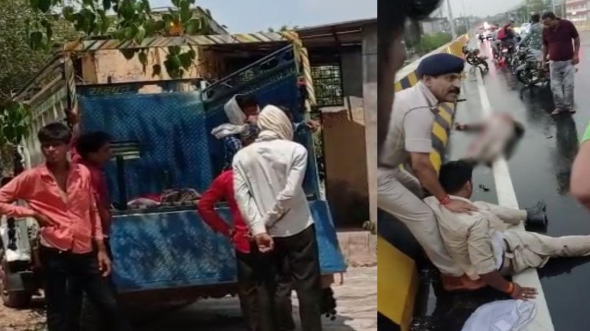 देवास में हुए सड़क हादसे में पुलिस कर्मी की मौतः अज्ञात वाहन ने मारी टक्कर, इधर दतिया में मां ने डेढ़ साल की बच्ची के साथ कुएं में लगाई छलांग, मौत