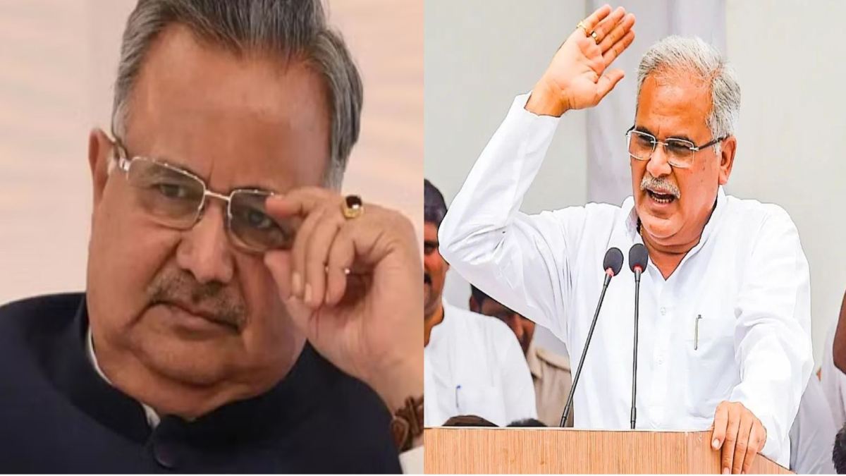 ‘रमन के दिमाग में कैमिकल लोचा है’: CM बघेल का EX CM और BJP पर तीखा हमला, बोले- हथियार डाल चुकी है बीजेपी, 15 साल के सीएम  को नेपथ्य में धकेल दिया…