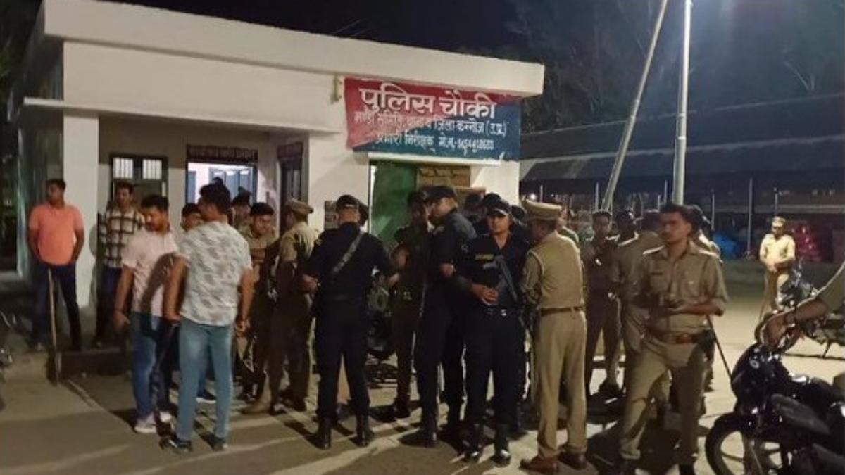 बदमाश को पकड़ने गई पुलिस पर हमला, दो दरोगा समेत 7 पुलिसकर्मी घायल