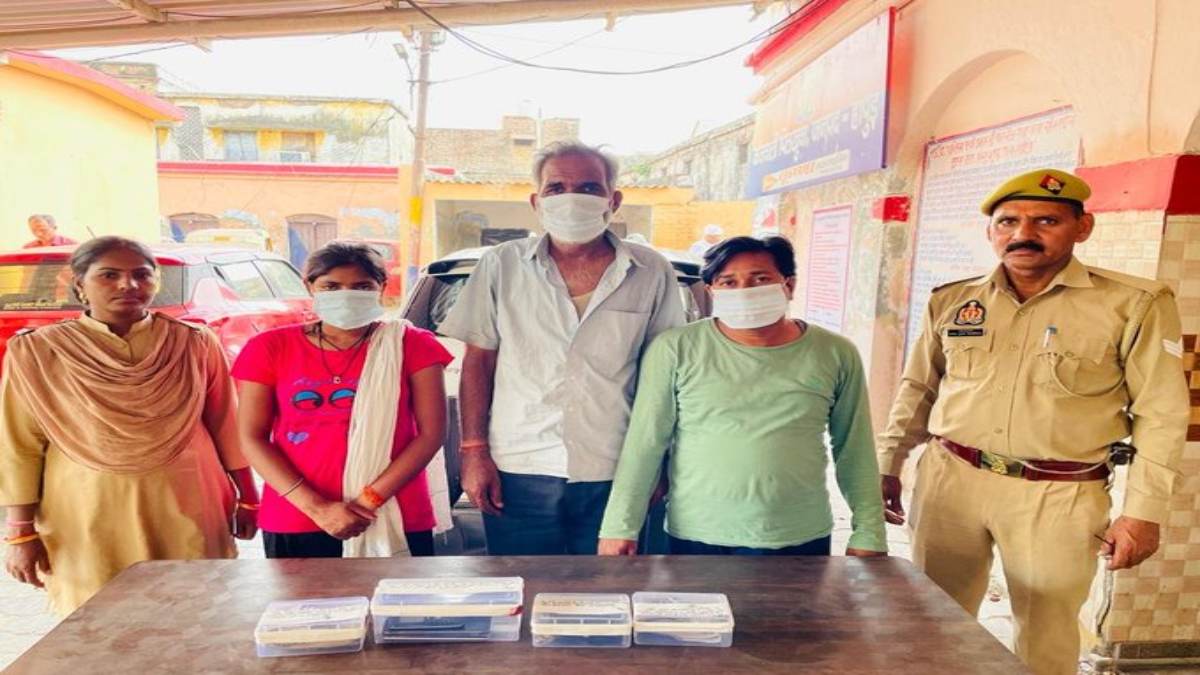 लुटेरी दुल्हन चढ़ी पुलिस के हत्थे, गिरोह के 3 सदस्य भी गिरफ्तार