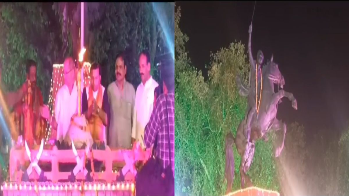 शहीद ज्योति स्थापना के साथ शुरू हुआ वीरांगना लक्ष्मीबाई बलिदान मेला: इस नदी के किनारे हुई थी महारानी की शहादत